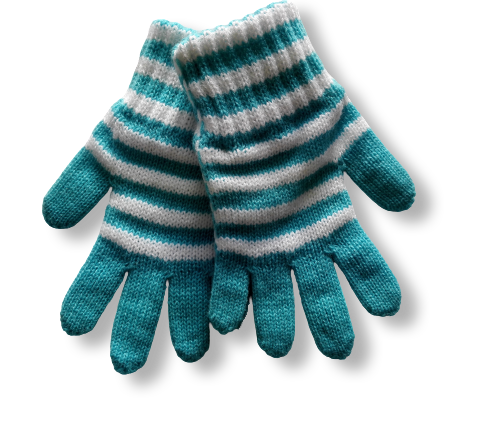 Detske pletené rukavice Ten